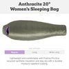 image:imageBig Agnes Anthracite  Sleeping BagLichen GreenAfrican Violet