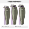 image:imageBig Agnes Anthracite  Sleeping BagLichen GreenAfrican Violet