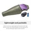 image:imageBig Agnes Anthracite  Sleeping BagLichen GreenAfrican Violet