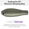 image:imageBig Agnes Anthracite  Sleeping BagLichen GreenAfrican Violet