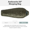 image:imageBig Agnes Anthracite  Sleeping BagOlive NightChinois Green