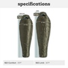 image:imageBig Agnes Anthracite  Sleeping BagOlive NightChinois Green
