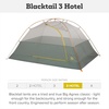 image:imageBig Agnes Blacktail amp Blacktail Hotel Backpacking TentWarm OliveChinois Green