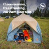 image:imageBig Agnes Bunk House  Large 3Season Family TentPrairie SandChinois Green