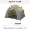 image:imageBig Agnes Bunk House  Large 3Season Family TentPrairie SandChinois Green