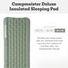 image:imageBig Agnes Campmeister Deluxe  Insulated Sleeping Pad Wide Long30x78 Extra Wide Long