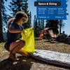 image:imageBig Agnes Circle Back Insulated Sleeping Pad 3Season Air Pad with Removable CoverWide Long 25x78