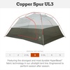 image:imageBig Agnes Copper Spur UL  Backpacking TentLichen Green