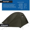image:imageBig Agnes Crag Lake SL2 amp SL3  Three Season Freestanding SustainablyProduced Superlight Tent2 Person