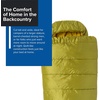 image:imageBig Agnes Echo Park  Camping Sleeping BagGreenOlive