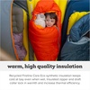 image:imageBig Agnes Kids amp Youth Sleeping Bag 20 DegreeRegular  Left