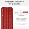 image:imageBig Agnes Rapide Super Light Insulated Sleeping Pad Wide Regular 25x72Long 20X78