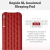 image:imageBig Agnes Rapide Super Light Insulated Sleeping Pad Wide Regular 25x72Wide Long 25x78