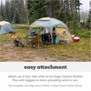 image:imageBig Agnes Sage Canyon Shelter Plus Accessory WallPrairie Sand