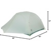 image:imageBig Agnes Tiger Wall Platinum  Ultralight 3Season TentGrayBlue