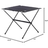 image:imageBig Agnes Woodchuck amp Soul Kitchen Tables  Ultralight HardTop Tables for Camping and BackpackingBlack